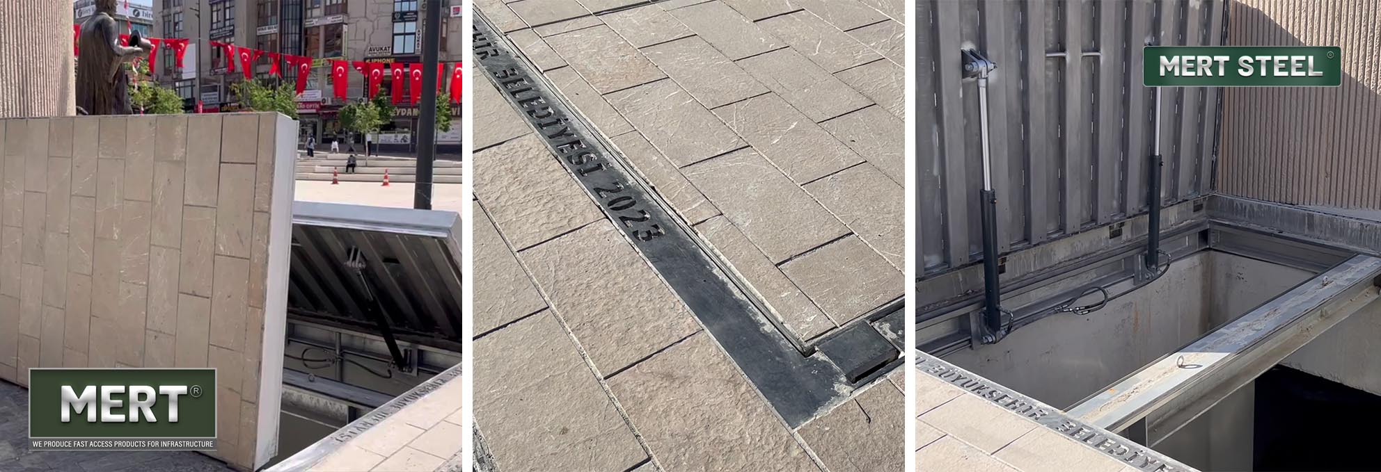 Trappe d’accès métallique